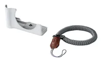 Smallrig Leather Half Case Kit Weiss - Tragemöglichkeit: Handgriff - Detailfarbe: Weiss - Zusatzfächer: Nein - Bauform Kamera: Kompakt - Kamerataschenart: Kamerahülle