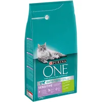 Purina ONE Trockenfutter Sensitive Truthahn & Reis, 1.5 kg - Tierbedürfnis: Haut & Fell - Verdauung - Magen & Darm - Geschmacksrichtung: Geflügel - Zertifikate: Keine Zertifizierung - Fleischsorte: Truthahn - Packungsgrösse: 1.5 kg - Futtereigenschaft: Ke