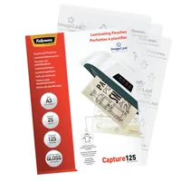 FELLOWES Laminiertasche A3 5396501 glanz, 125my 25 Stk