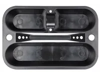 Perel Werkzeugtrage OTTP1 - Produkttyp: Werkzeugtrage - Wasserfest: Nein - Anzahl Fächer: 3 ×