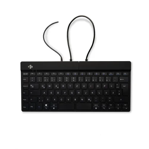 BREAK ERGONOM KEYBOARD QWERTZ DE BLACK WIRED