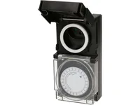 Max Hauri Zeitschaltuhr IP55 24 h Mechanisch - Montage: Zwischenstecker - Kürzeste Schaltzeit: 15 min - Anwendungsbereich: Outdoor - Indoor - Anzahl Schaltpunkte: 24 - Funktionsweise Zeitschaltuhr: Mechanisch - Funktionen: Dauerbetrieb Ein/Aus