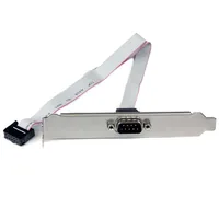 DB9 SERIAL SLOT PLATE BRACKET .
