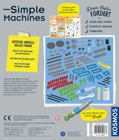 Kosmos Experimentierkasten Simple Machines - Altersempfehlung ab: 8 Jahren - Fachbereich: Physik - Sprache: Deutsch