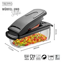 GEFU 89471 slicer Manual Black, Transparent Plastic, Stainless steel