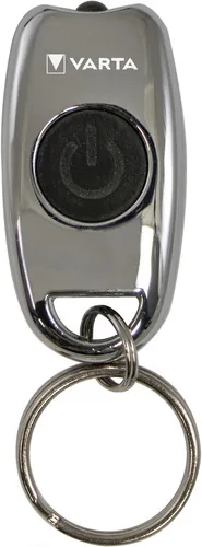 Varta L.E.D. METAL KEY CHAIN LIGHT Chrome Lampe porte-clés LED
