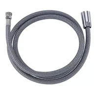 diaqua® Küchenbrauseschlauch Glideflex - Schlauchlänge: 150 cm - Material: Silikon - Anschluss: 1/2 - 3/8 - Farbe: Chrom - Produktfamilie: Glideflex