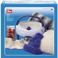 Prym 16241700 Round knitting loom Grey, Violet Metal, Plastic