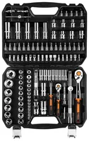 Socket wrenches 1/4, 1/2, set of 110 pcs, CrV