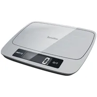 Terraillon Küchenwaage My Cook 15 Inox - Bedienungsart: Touchscreen - Messschritte: 1 g - Tara-Zuwiegefunktion: Ja - Detailfarbe: Inox - Gewicht Max.: 15 kg - Material: Edelstahl