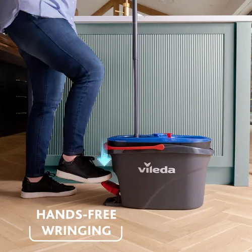 Vileda 4023103254237 mop Microfibre 6000 ml Wet Black, Blue, Red