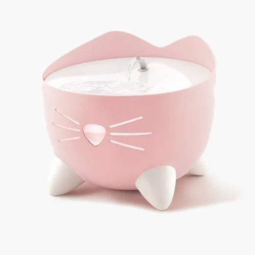 Catit Wasserautomat Pixi Fountain Rosa, 2.5 l - Produkttyp: Wasserautomat - Tierart: Katze - Detailfarbe: Pink