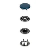 Prym Druckknöpfe Jersey 12 mm, Marine - Detailfarbe: Marineblau