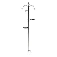 Esschert Design Futterspender Futterstation L - Grundfarbe: Schwarz - Tierart: Vogel - Produkttyp: Futterstelle