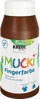 Kreul Fingerfarbe Mucki 750 ml, Braun - Art: Fingerfarbe - Detailfarbe: Braun - Set: Nein - Verpackungseinheit: 1 Stück