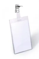 DURABLE Namensschild m Clip 90 x 60 mm transp 25er Pck