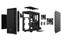be quiet! PC-Gehäuse Pure Base 600 - Unterstützte Mainboards: ATX - Micro-ATX - Mini-ITX - Detailfarbe: Schwarz - Anzahl Lüfterplätze: 6 - Sichtfenster: Nein - Netzteil vorinstalliert: Nein - Gehäuse Bauart: Mid-Tower