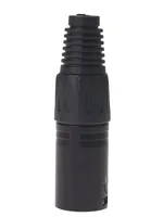 Bemero Stecker BC1001BK-M 3-Pol XLRm male Stecker Schwarz - Audio Steckertyp: XLR 3 Pole - male - Anwendungsbereich: Live/Bühne - Installation - Studio