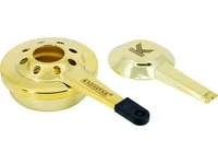 Kadastar Pastenbrenner Gold 9.5 cm - Durchmesser: 9.5 cm - Detailfarbe: Gold - Material: Edelstahl