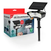 MAXXmee Solarstrahler 3.7 V Weiss - Dimmbar: dimmbar - Lichtfarbe: Neutralweiss (NW) - Farbtemperatur Kelvin: 4000 K - Zusätzliche Ausstattung: Bewegungssensor - Fernbedienung - Leuchtenfarbe: Weiss - Lichtausbeute: 66.6 lm/W