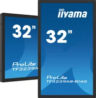 iiyama TF3239AS-B1AG Signage-Display Digital Signage Flachbildschirm 80 cm (31.5") LED 435 cd/m² Full HD Schwarz Touchscreen Eingebauter Prozessor Android 11 24/7