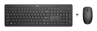 HP Tastatur 230 Tastatur-und-Maus-Set - Deutsch