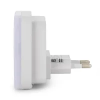 Entac Nachtlicht 0.5W quadrat. CW White Dämmerungssensor