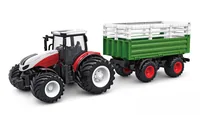 Amewi RC Traktor mit Viehtransporter LiIon 500mAh weiß6