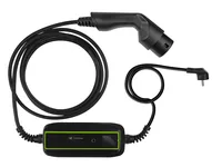 Green Cell EV16 electric vehicle charging station Black 1 Built-in display LCD