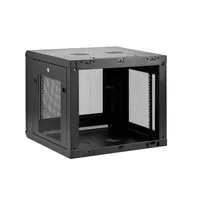 StarTech.com "9U Wall Mount Server Rack Cabinet - 4-Post Adjustable Depth (2"" to 19"")