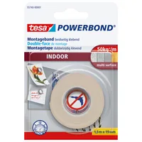 TESA Powerbond Indoor 19mmx1.5m 557400000 Montageband, doppelseitig