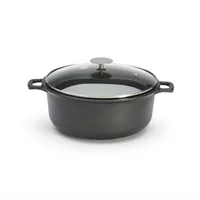 De Buyer Choc Extreme Bratentopf mit Glasdeckel 28cm induktion