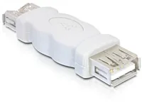 Delock USB 2.0 Adapter USB-A Buchse - USB-A Buchse - Detailfarbe: Schwarz - USB Standard: 2.0 (480 Mbps) - Winkelstecker: Nein - Steckertyp Seite B: USB-A Buchse - Steckertyp Seite A: USB-A Buchse - Besondere Eigenschaften: Keine
