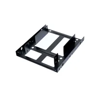 Ultron Einbaurahmen intern 2x2.5 SSDHDD Metall schwarz
