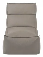 Blomus Sessel STAY 60 x 120 cm, Earth - Tiefe: 120 cm - Breite: 60 cm - Höhe: 75 cm - 80 cm - Belastbarkeit: 100 kg - Sitzhöhe: 32 cm - Detailmaterial: Kunststoff