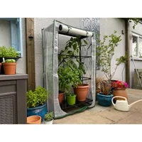 Colibri Gewächshaus Multiflex 3 mit PE Folie 71.5 x 34 x 87 cm - Gewächshaus Typ: Gewächshaus