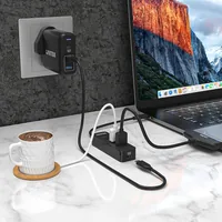 UNITEK HUB USB-C 4XUSB-A 3.1, ACTIVE, 10 WATT,H1117B