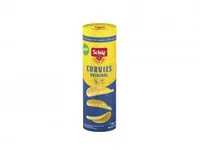 Dr.Schär Chips Curvies Original 170 g - Produkttyp: Nature Chips - Nährwertangabe pro: 100 g - Energiegehalt (in kj): 495 KJ - Energiegehalt (in kcal): 2072 Kcal - Fett: 25 g - Gesättigte Fettsäuren: 1.8 g