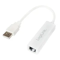 Logilink Adapter USB 2.0 -> RJ45 Fast Ethernet weiß
