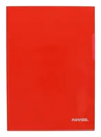 NOVOOO Pro Sichtmappen 140my A4 400197668 rot glatt 10 Stück