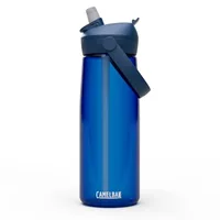 CamelBak Trinkflasche Thrive Flip Straw 750 ml, Oxford - Material: Kunststoff - Eigenschaften: Aus recyceltem Material - Zertifikate: Keine Zertifizierung - Spülmaschinenfest: Ja - Volumen: 750 ml - Farbe: Dunkelblau