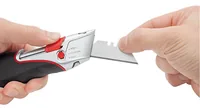 WEDO Cutter SUPER Safety 23 mm - Detailfarbe: Keine Angabe - Klingenform: Trapezklinge - Klingenlänge: 61 mm - Klingenbreite: 23 mm