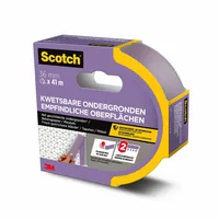 Scotch Malerabdeckband Scotch SENSITIVE SURFACE, 36 mm x 41 m, Rosa - Breite: 36 mm - Länge: 41 m - Art: Abdeckband - Klebehaftung: Mittel - Detailfarbe: Rosa