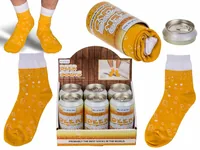 Partyartikel Socken Bier 1 Paar, One Size - Produkttyp Geschenke: Socken - Empfänger Geschenke: Für Männer - Für Frauen - Anlass: Weihnachten - Abschied - Geburtstag - Freundschaft - Fun