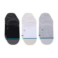 STANCE Socken Sensible Two Multi 3er-Pack - Farbe: Mehrfarbig - Detailfarbe: Grau - Schwarz - Weiss - Sockenhöhe: Sneaker - Grösse: 35 - 37