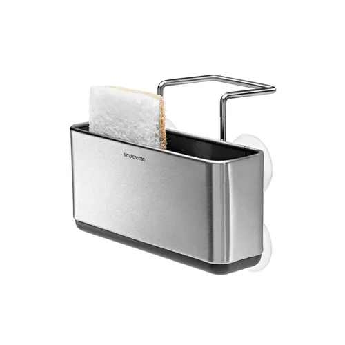 simplehuman Spülbeckencaddy, schmal, gebu¨rsteter Edelstahl