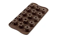 Silikomart Scg19 Fantasia candy/chocolate mould Silicone Brown