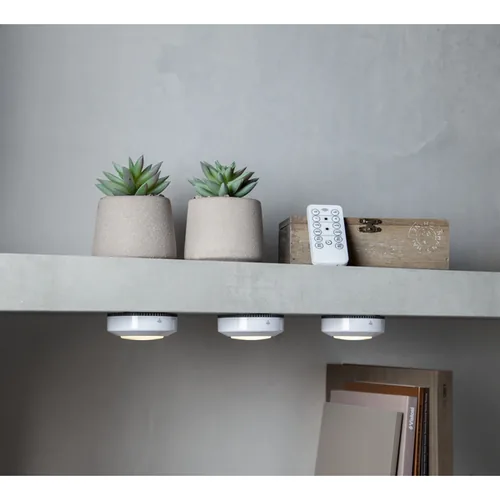 Star Trading LED Nachtlicht Functional IP20, Kaltweiss, 3 LED's - Betriebsart: Batteriebetrieb - Gesamtleistung: 0.65 W - Dimmbar: nicht dimmbar - Zusätzliche Ausstattung: Fernbedienung - Lampensockel: Keine - Lichtfarbe: Kaltweiss/Tageslichtweiss (KW)