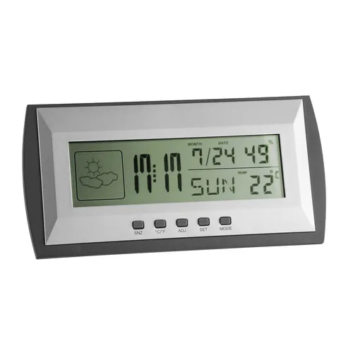 TFA Dostmann Wetterstation 35.1065 - Funktionen: Uhrzeitanzeige - Innentemperatur - Display - Raumluftqualität - Aktuelle Wetterlage - Set: Nein - Typ: Wetterstation