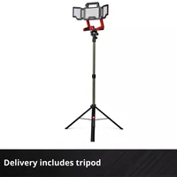Einhell Professional Akku-Lampe TP-CL 18/3000 Li Set – Solo - Leuchten Kategorie: Akku-Leuchte - Anwendungsbereich: Werkstatt - Leuchtmittel mitgeliefert: Ja - Zusätzliche Ausstattung: Ein/Aus-Schalter - ergonomischer Tragegriff - Leuchtmittel: LED - Schu